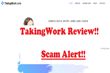 is Taking Work scam